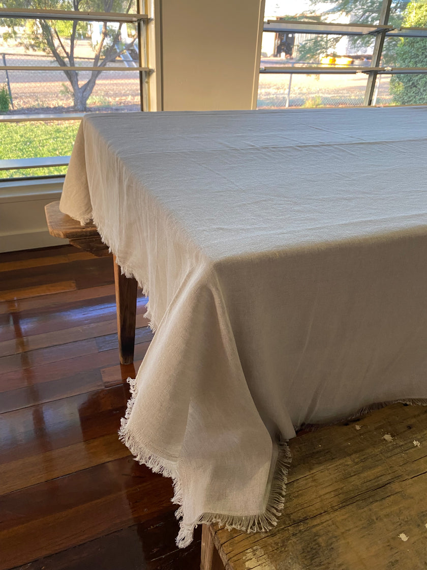 Panama Tablecloth Natural