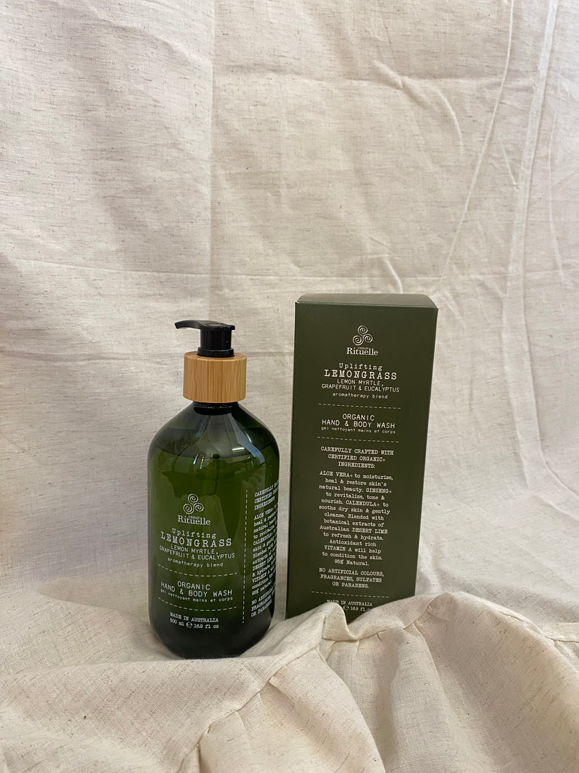 Lemongrass, Lemon Myrtle, Grapefruit & Eucalyptus  Hand & Body Wash | 500ml
