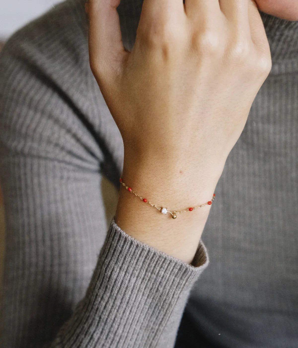 Poppy Bracelet | Red