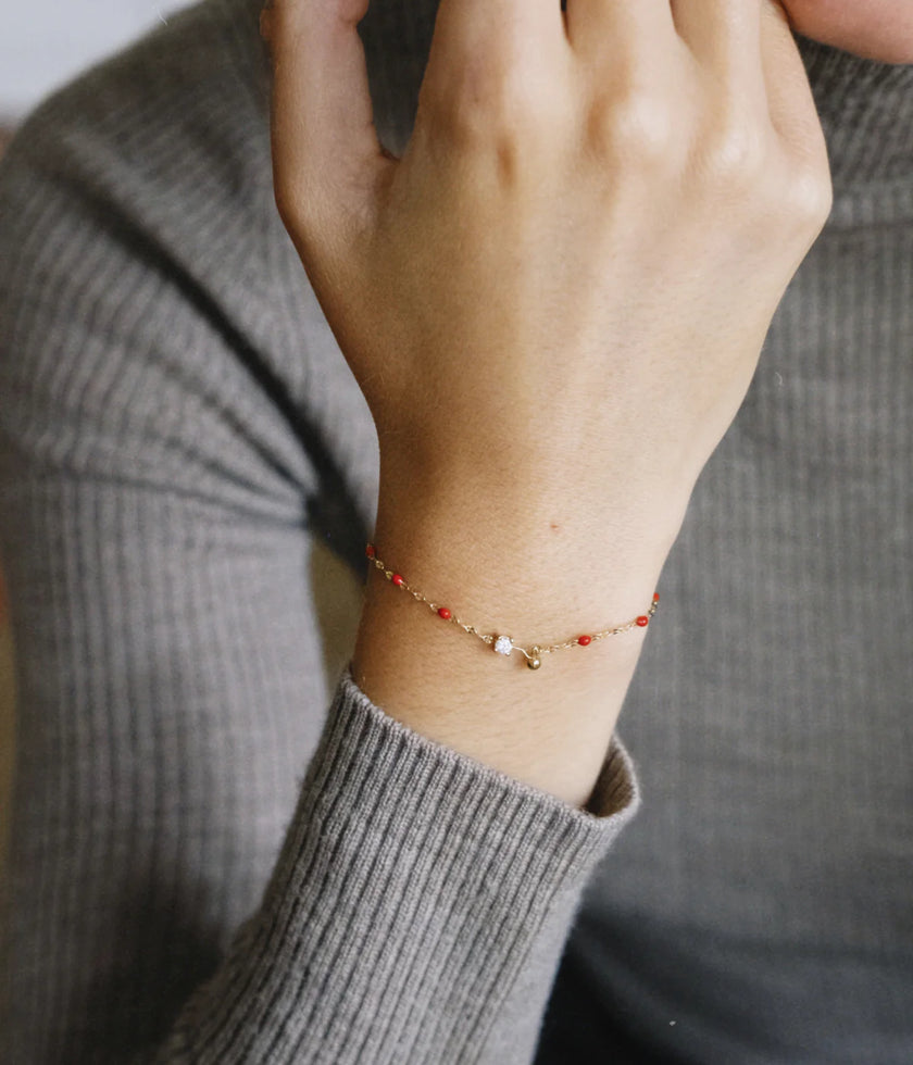 Poppy Bracelet | Red
