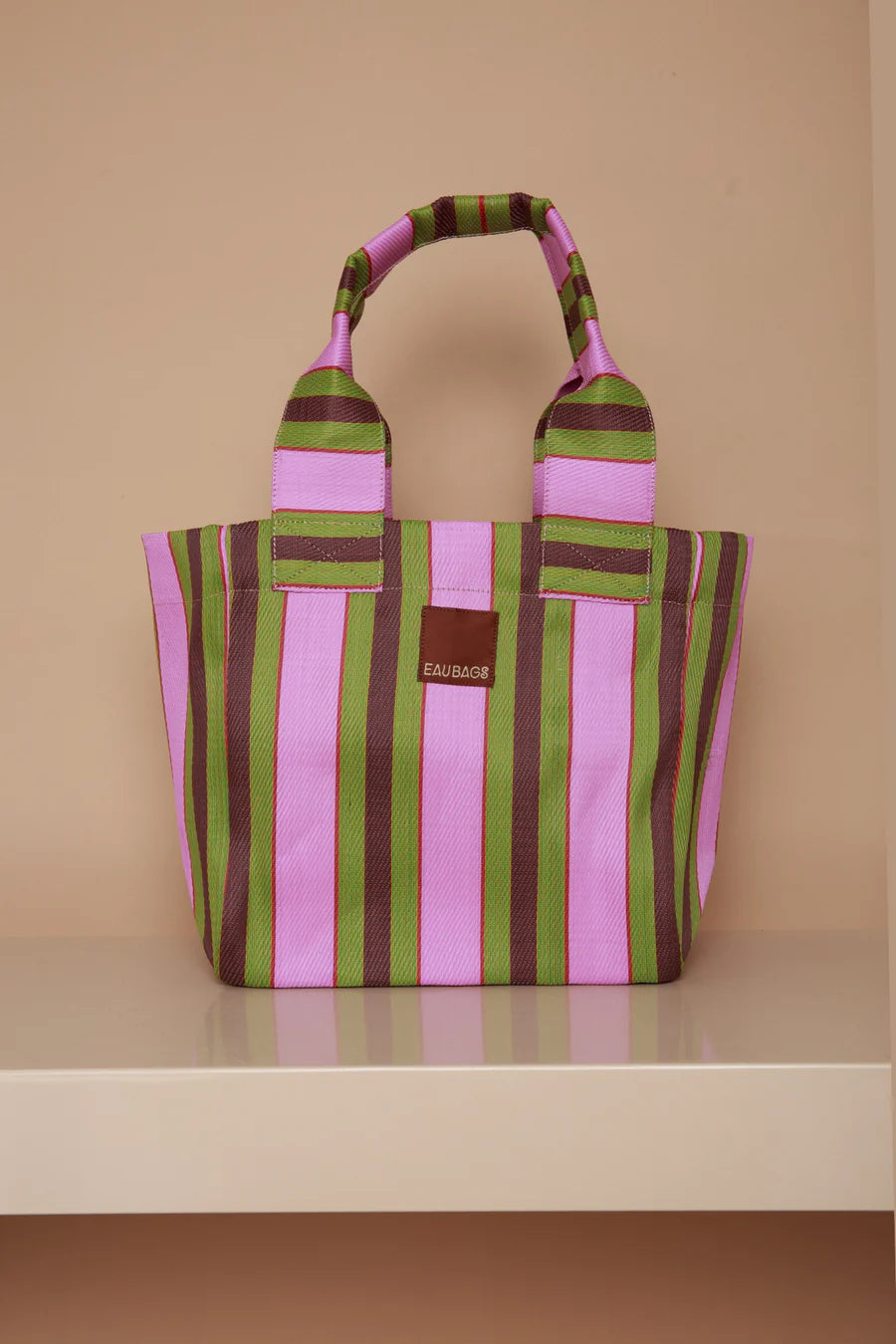 Tote | Pearl Pink & Olive