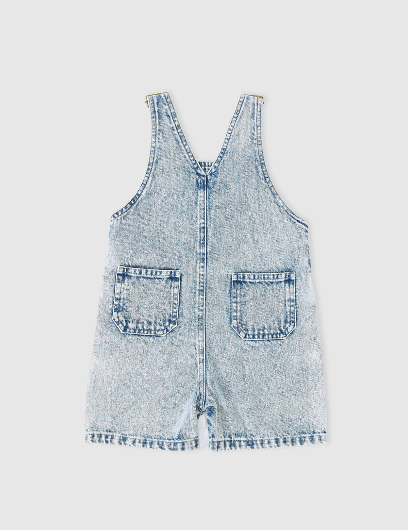 Goldie + Ace Burton Vintage Washed Denim Overalls