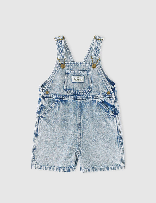 Goldie + Ace Burton Vintage Washed Denim Overalls