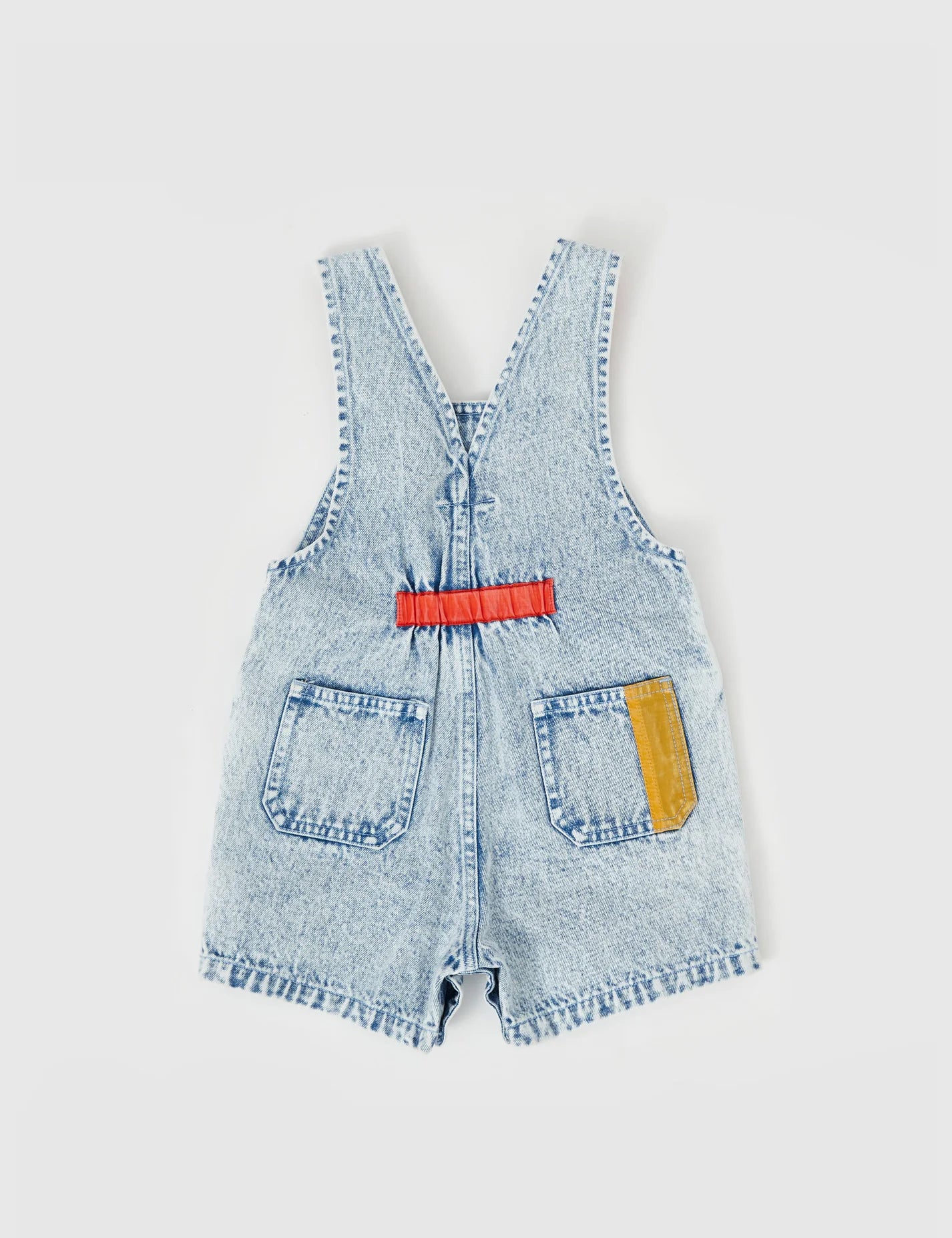 Goldie + Ace Burton Colour Pop Cargo Denim Overalls