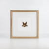 Sarah Smith Brown Kelpie Framed Print | Natural