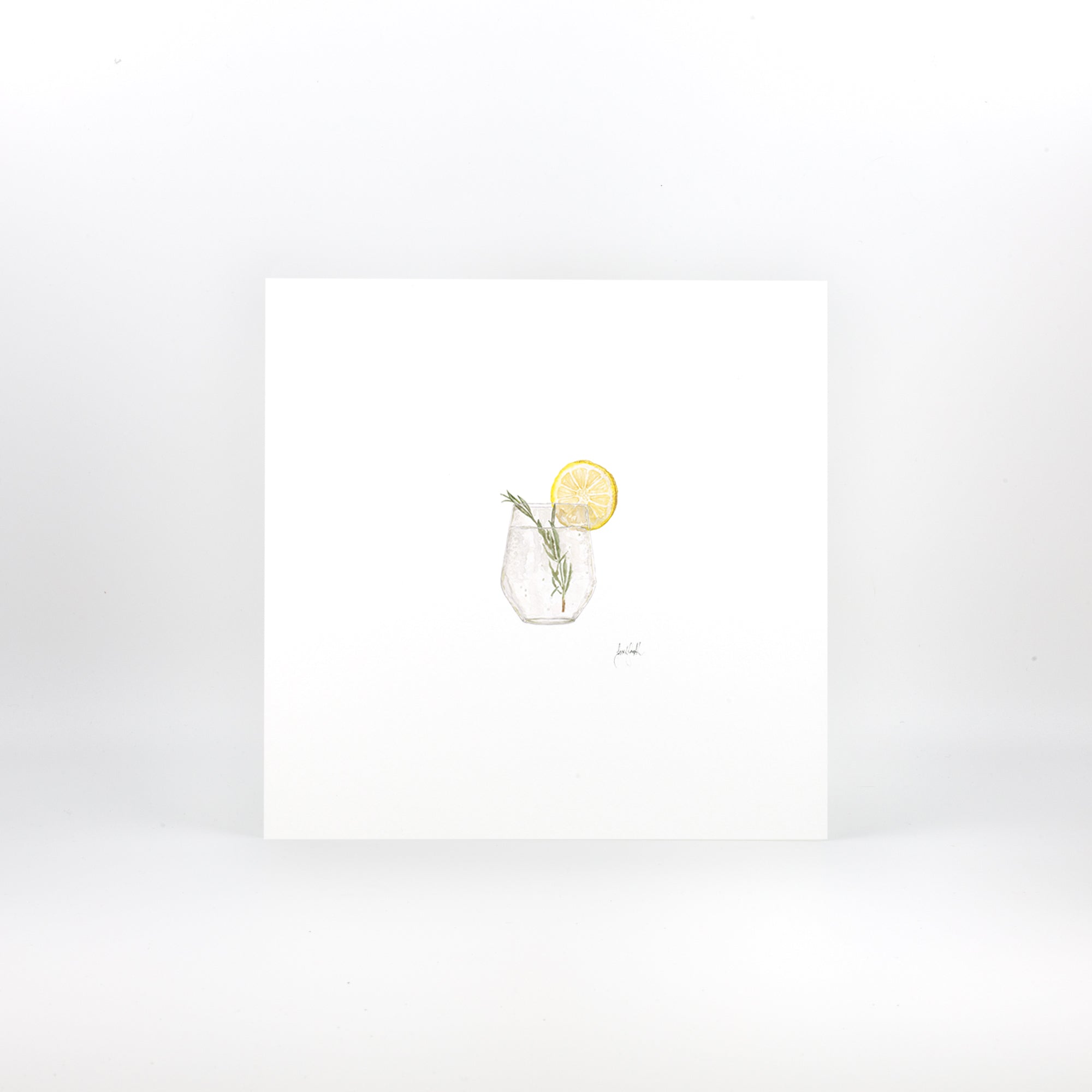Sarah Smith Gin & Tonic Print