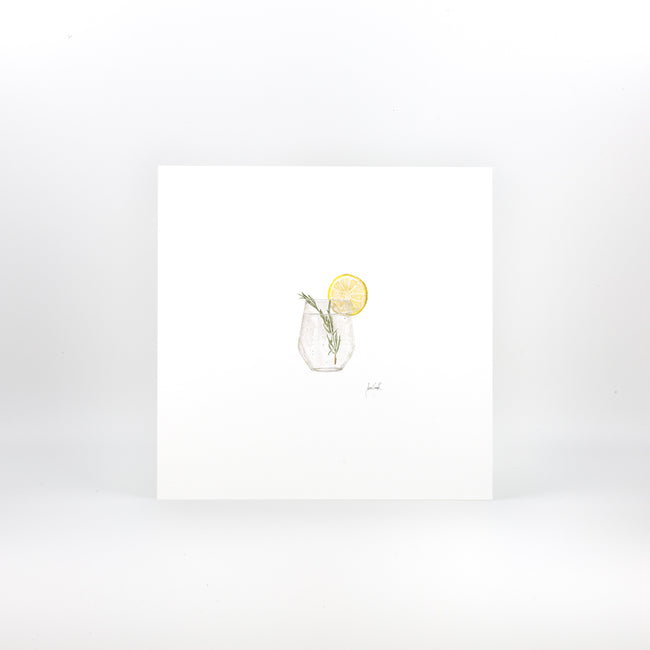 Sarah Smith Gin & Tonic Print