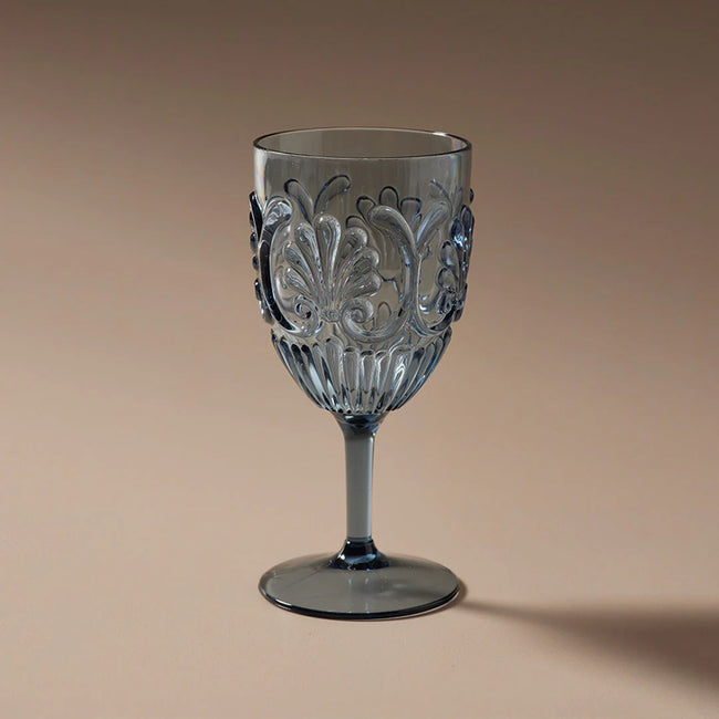 Flemington Acrylic Wine Glass | Blue