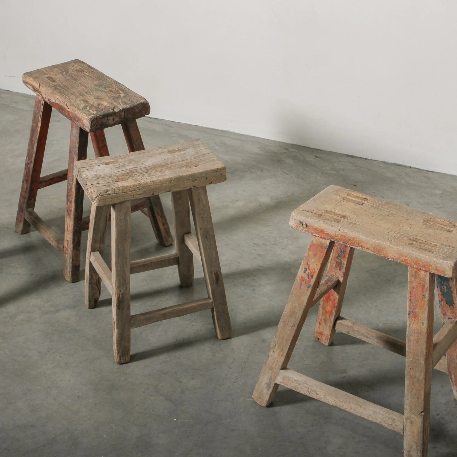 Chinese Workers Stool