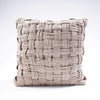 Crosier Handwoven Linen Cushion | Natural