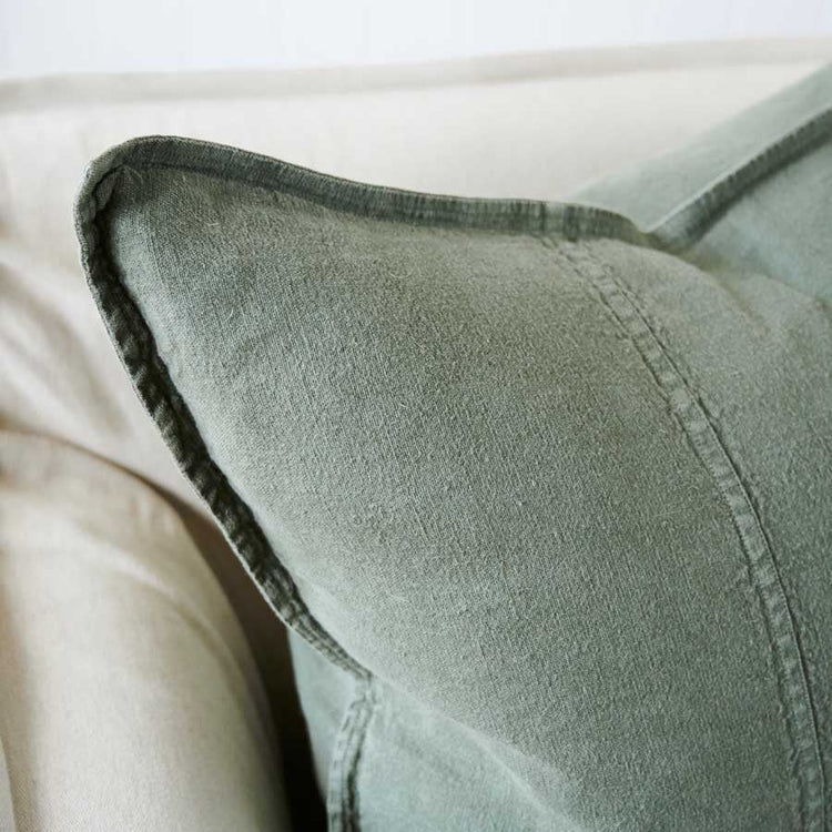 Luca Linen Cushion | Khaki