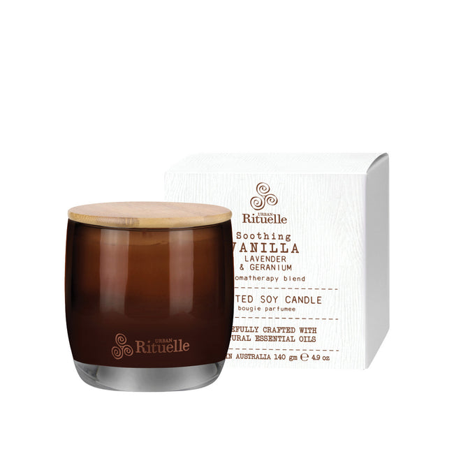 Vanilla, Lavender & Geranium Soy Candle | 140gm