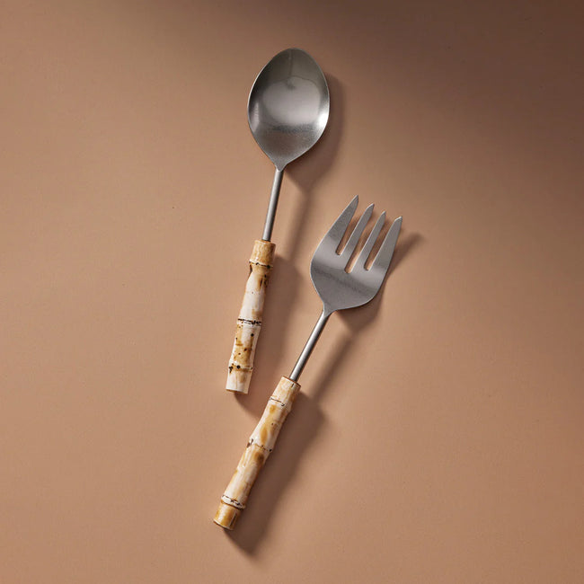 Tropics Bamboo Salad Servers