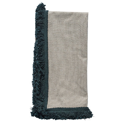 Midnight Fringe Napkin Set/4