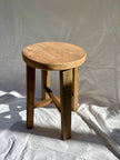 Natural Round Stool
