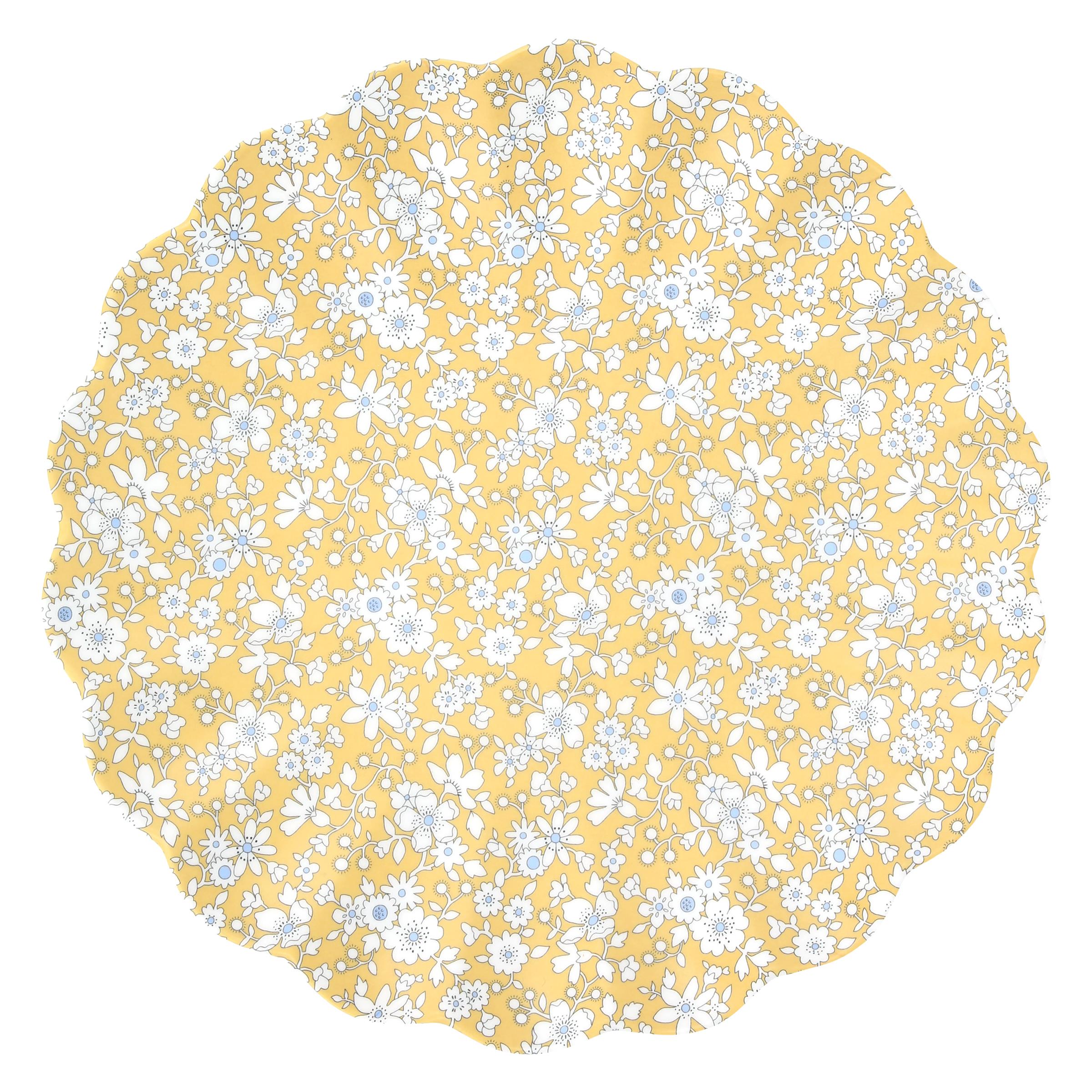Meri Meri x Liberty Mixed Set Reusable Plates | Large (Pack of 4)
