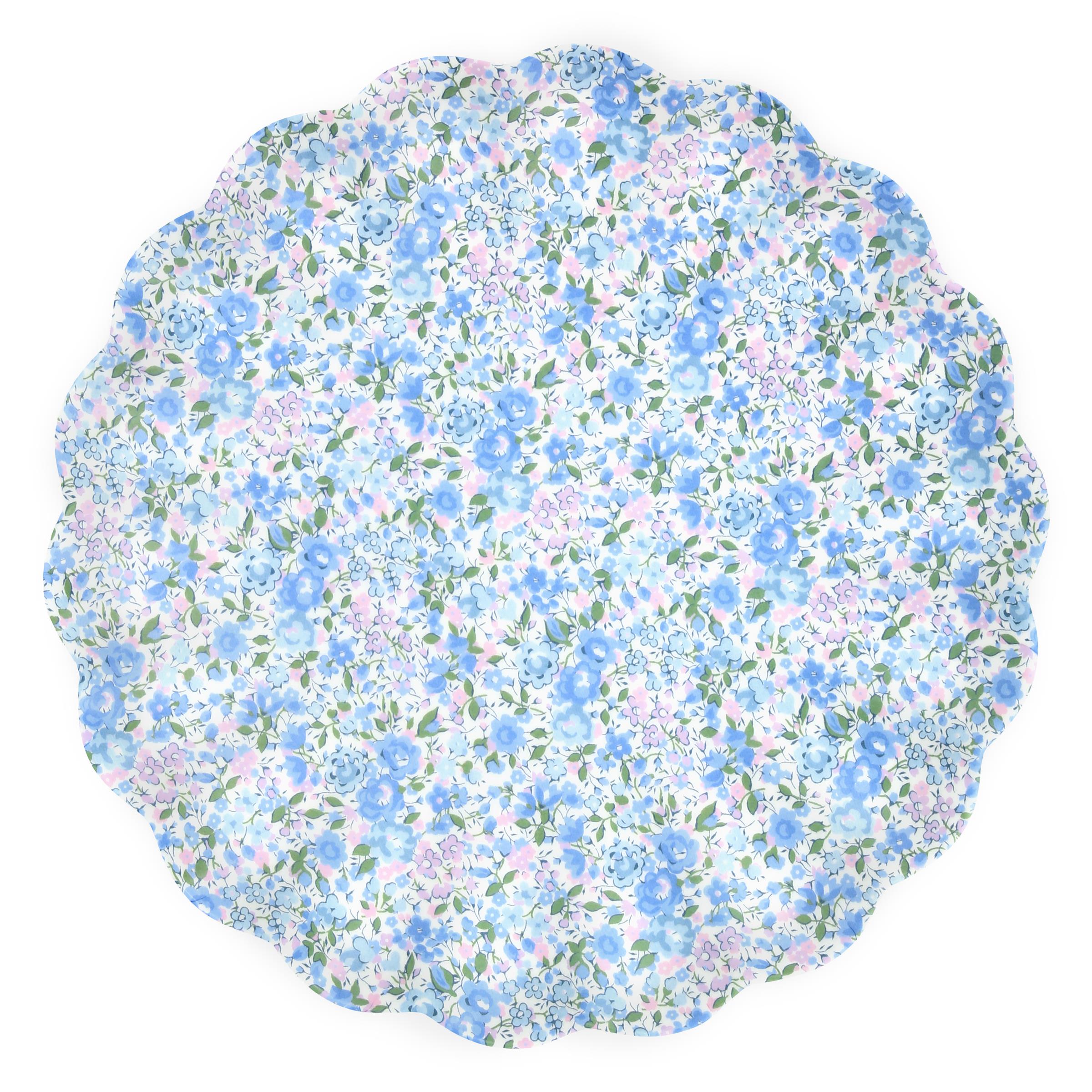 Meri Meri x Liberty Mixed Set Reusable Plates | Large (Pack of 4)