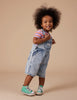 Golide + Ace Burton Vintage Washed Denim Overalls Light Denim