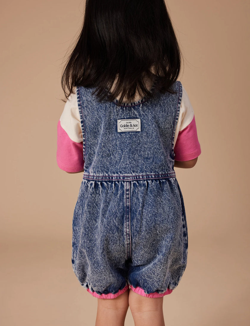 Goldie + Ace Nina Fruity Denim Romper
