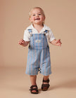 Golide + Ace Burton Classic Stripe Denim Overalls