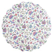Meri Meri x Liberty Red & Green Reusable Plates | Large (Pack of 6)