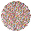 Meri Meri x Liberty Red & Green Reusable Plates | Large (Pack of 6)