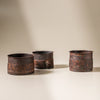 Vintage Indian Iron Kitchen Bowl