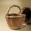 Chinese Vintage Reed Basket