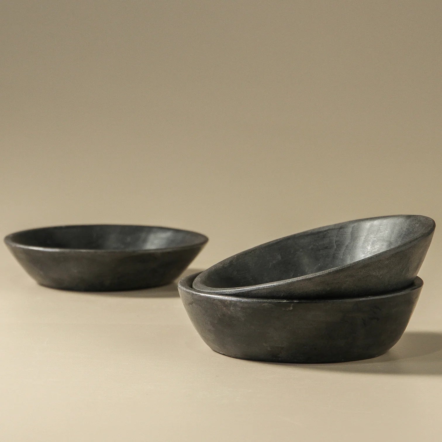 Vintage Indian Black Bowl