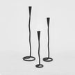 Mordan Forged Iron Candle Holder