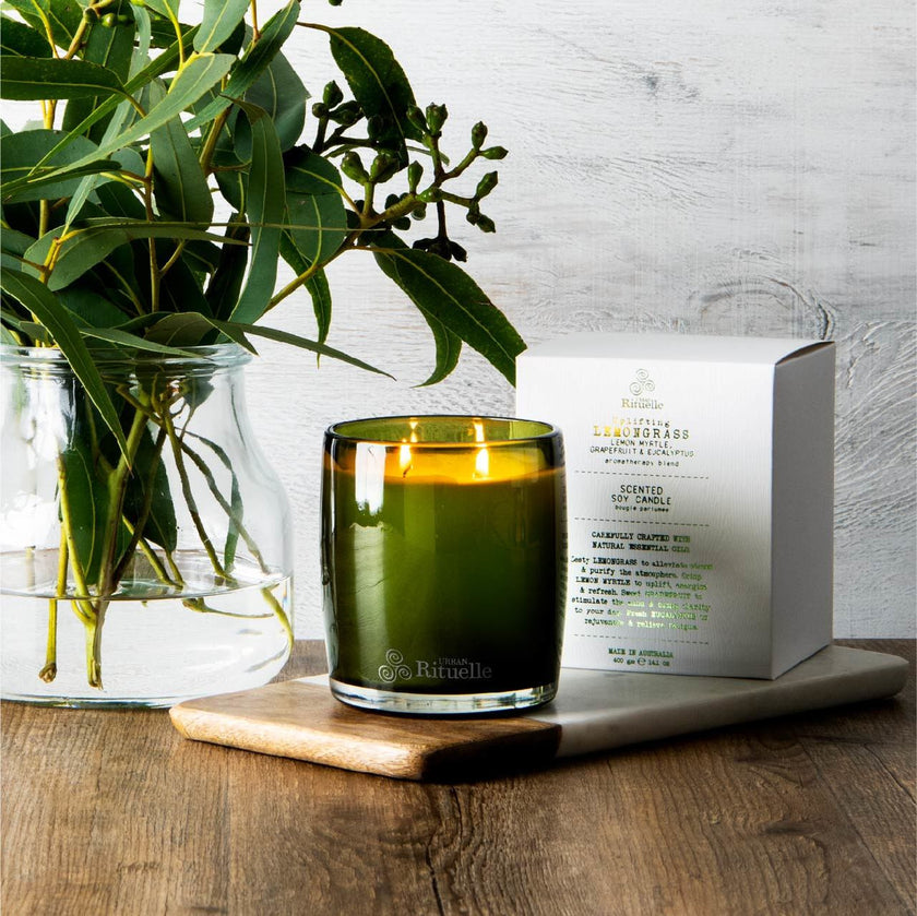 Lemongrass, Lemon Myrtle, Grapefruit & Eucalyptus Soy Candle | 400gm