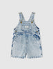 Golide + Ace Burton Vintage Washed Denim Overalls Light Denim