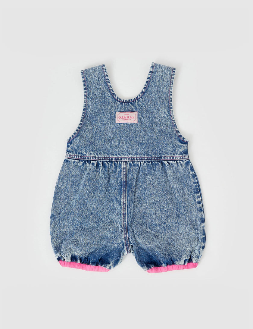 Goldie + Ace Nina Fruity Denim Romper