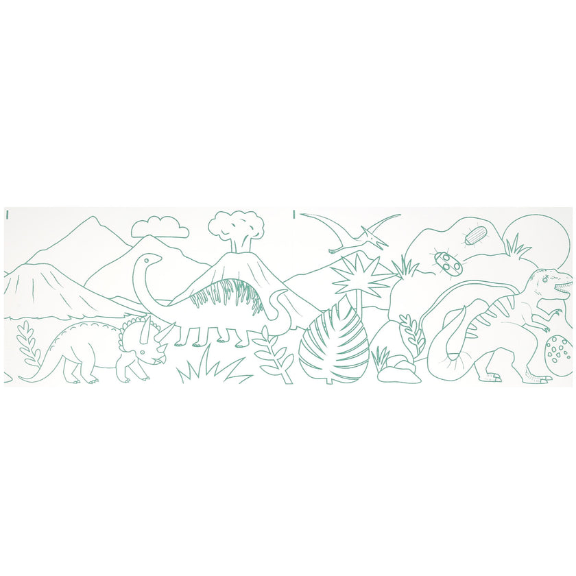 Dinosaur Colouring Roll