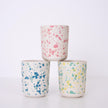 Speckled Reusable Bamboo Cups | Pack of 6