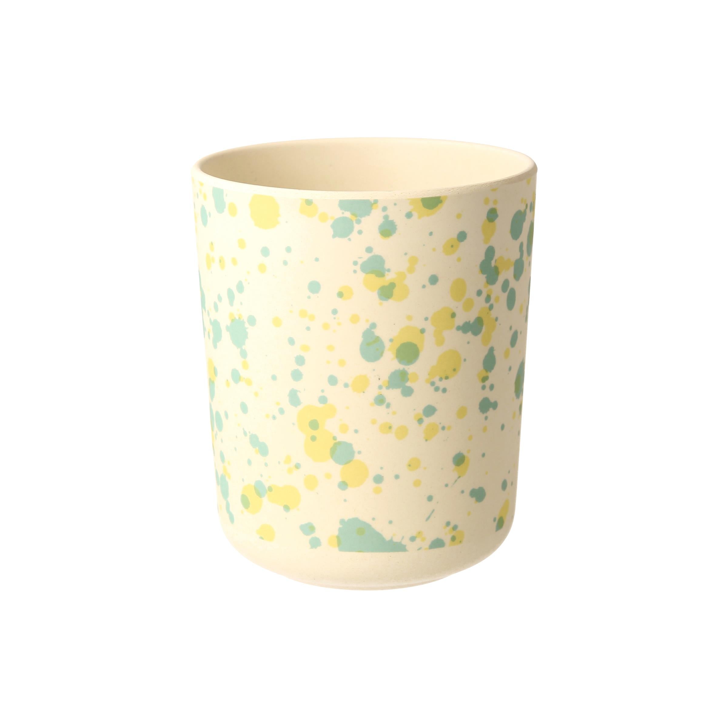 Speckled Reusable Bamboo Cups | Pack of 6