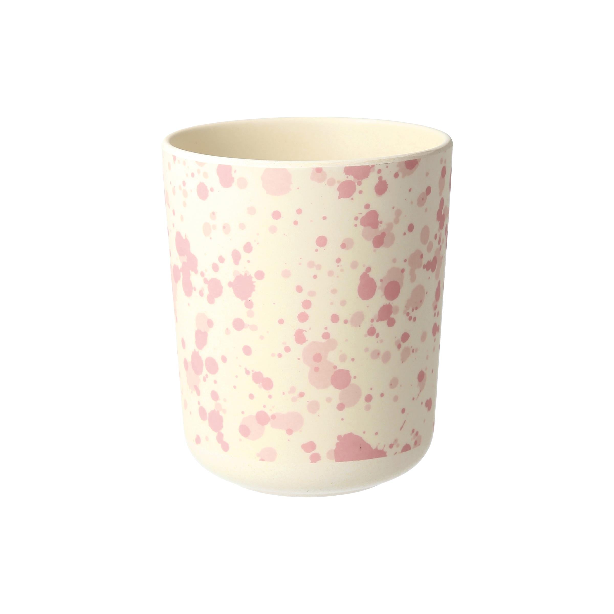 Speckled Reusable Bamboo Cups | Pack of 6