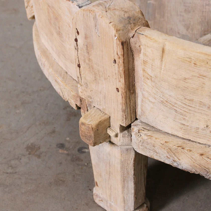 Vintage Indian Grinder Table