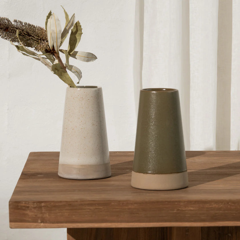 Mette Vase | Olive