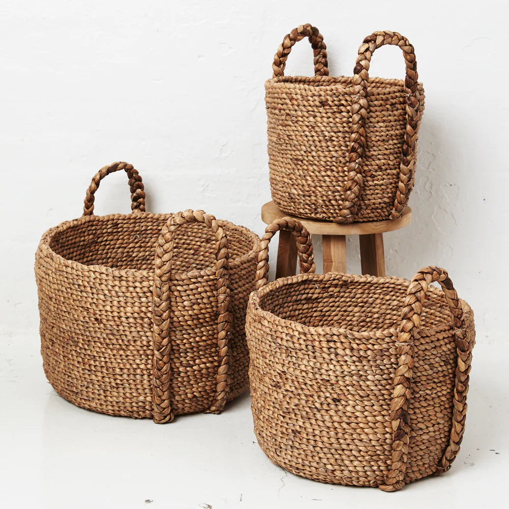 Ruhi Plated Basket | Medium