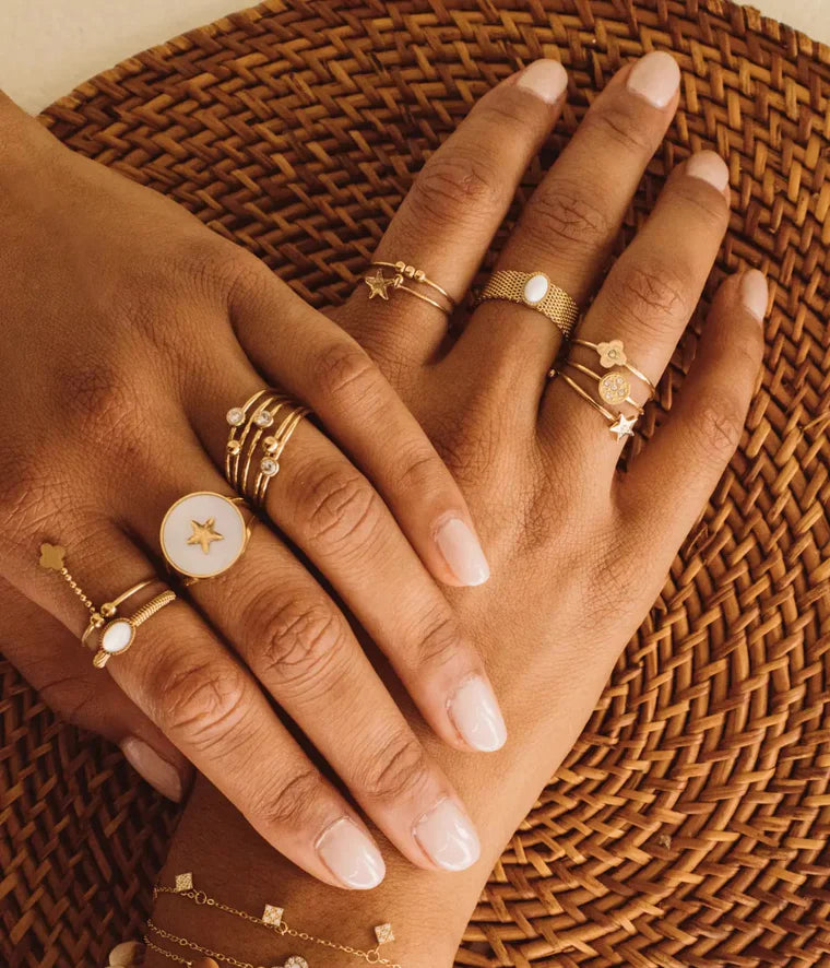 Trancoso Ring - Mother of Pearl