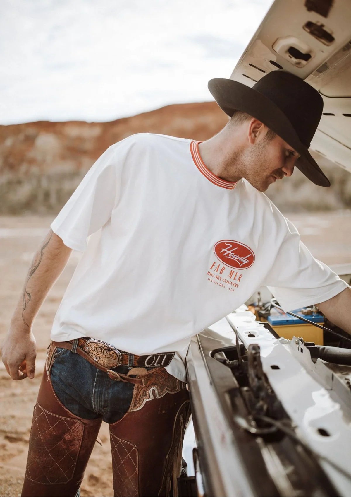 Big Red Box Tee