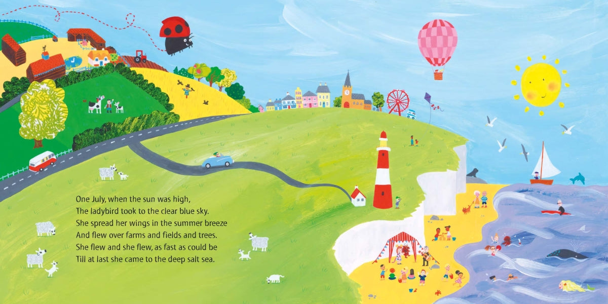 What the Ladybird Heard at the Seaside By Julia Donaldson