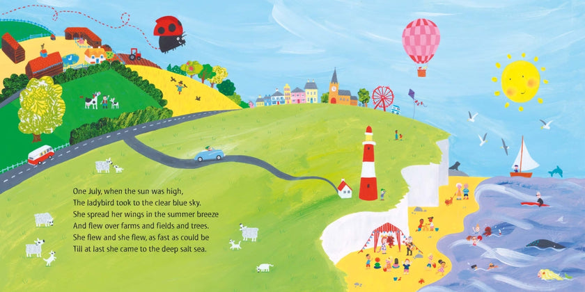 What the Ladybird Heard at the Seaside By Julia Donaldson
