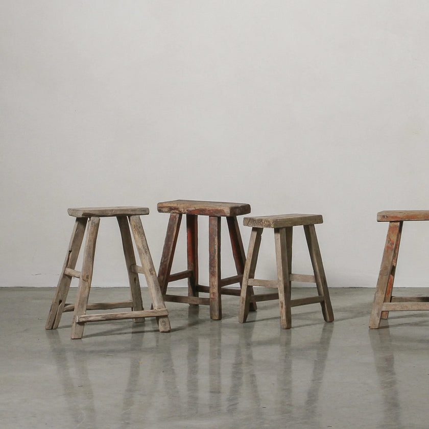 Chinese Workers Stool