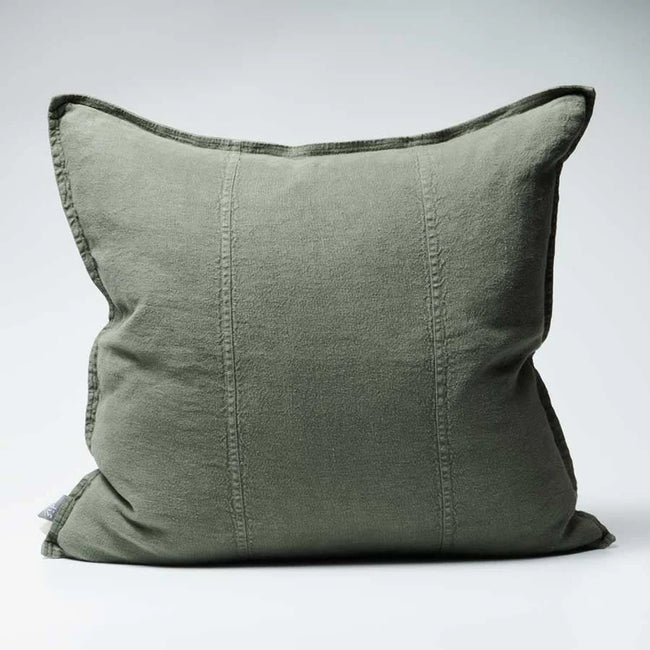 Luca Linen Cushion | Khaki