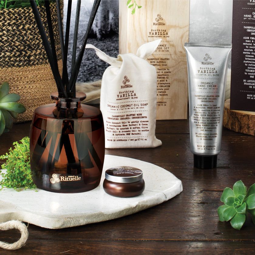 Vanilla, Lavender & Geranium Diffuser Set | 220ml