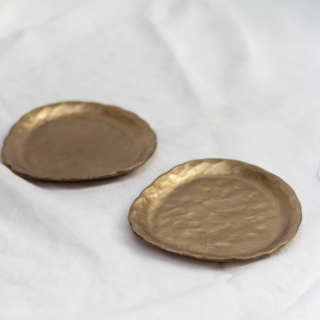 Forged Tray | Antique Brass