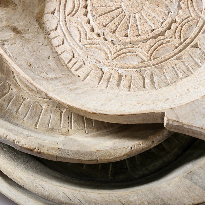 Vintage Indian Parat Bowl