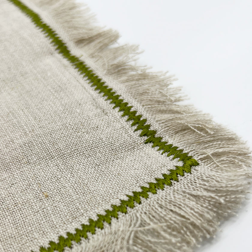Perennial Placemat Olive Set/4